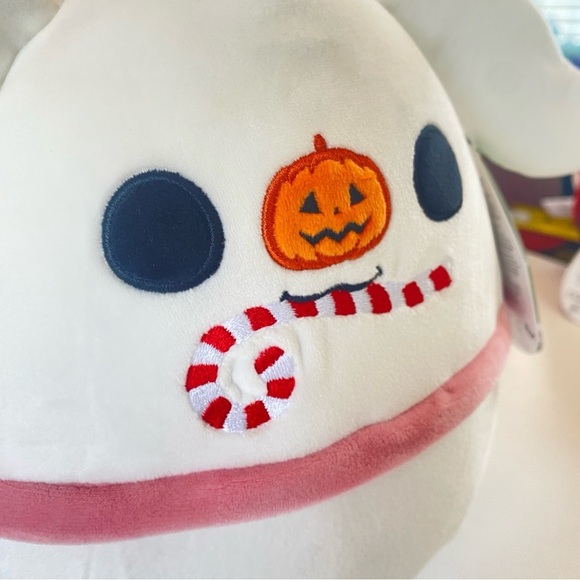 NWT Squishmallows 8” Set - Nightmare Before Christmas Jack Skellington and Zero - Picture 6 of 16